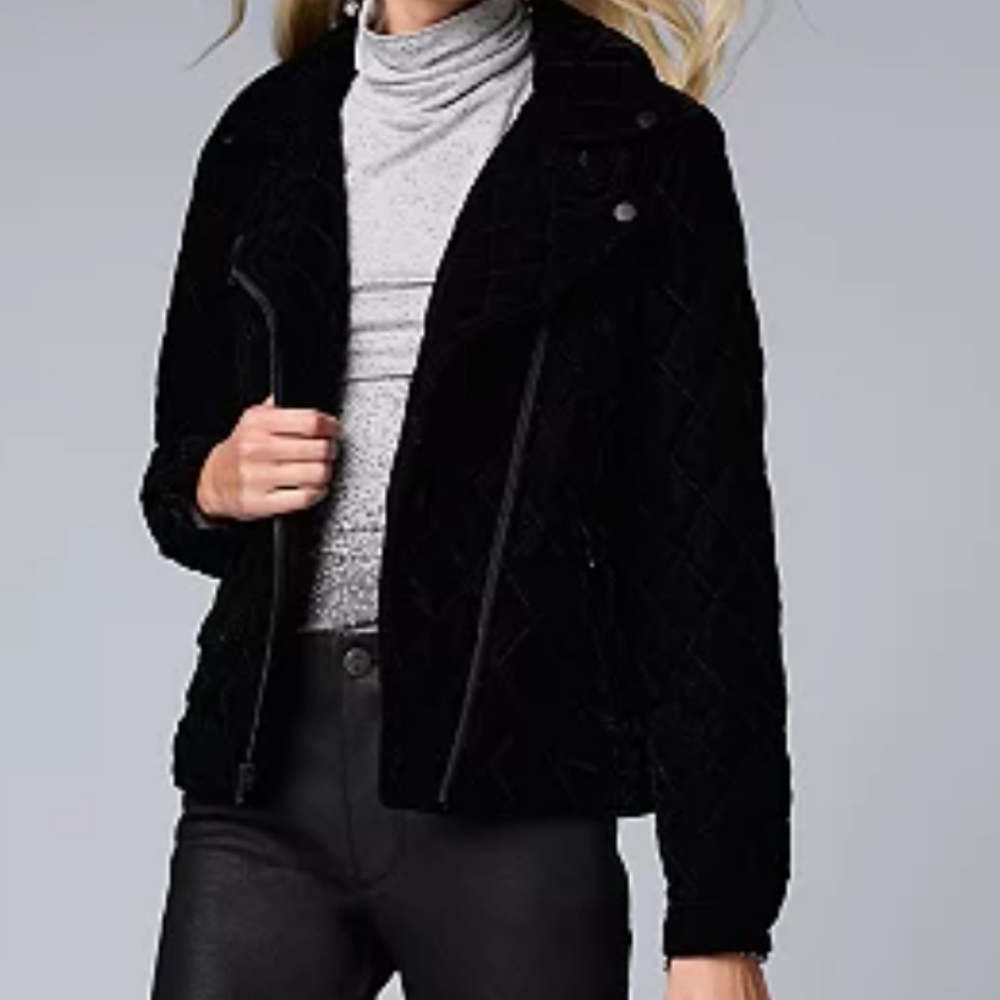 VERA Wang Moto Blazer